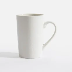 inny Kubek z roślm tłoczeniem biały 380 ml