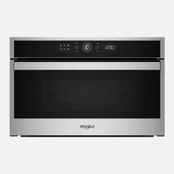 WHIRLPOOL Kuchenka mikrofalowa do zabudowy srebrno-czarna WMD44MX