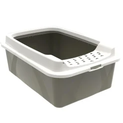 ROTHO Kuweta dla kota otwarta szara ECO BONNIE