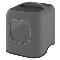 Produkty Dla Zwierząt|ROTHO Kuweta dla kota wysoka szara 51 cm