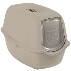 Produkty Dla Zwierząt|ROTHO Kuweta dla kota zamykana beżowa ECO BAILEY 56 cm