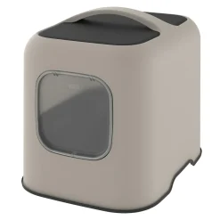 Produkty Dla Zwierząt|ROTHO Kuweta wysoka dla kota beżowo-szara 51 cm