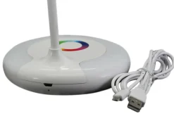 Lampki Biurkowe|Lampki Gamingowe|Zumaline Lampa biurkowa LED H1848 biała