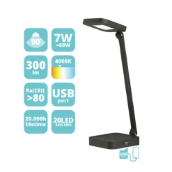 Lampki Gamingowe|MAXCOM Lampa biurkowa LED ML1001 USB