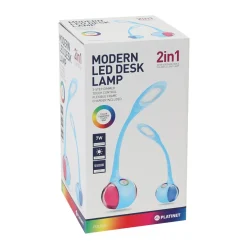 Lampki Biurkowe|PLATINET S.A. Lampa biurkowa LED PDL20 niebieska