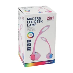 Lampki Biurkowe|Lampy Do Pokoju Dziecięcego|PLATINET S.A. Lampa biurkowa LED PDL20 różowa