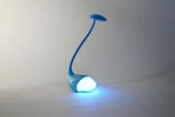 Dzieci PLATINET S.A. Lampa biurkowa LED PDLQ10BL NIGHT COMPACT niebieska