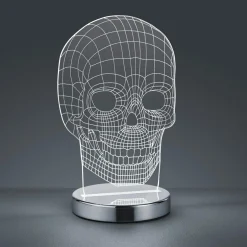 Lampa dekoracyjna LED czaszka SKULL