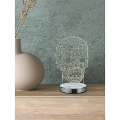 Lampa dekoracyjna LED czaszka SKULL