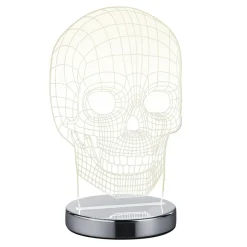 Lampa dekoracyjna LED czaszka SKULL