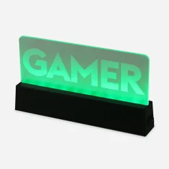 Ozdoby Led|Dekoracje Led|Zumaline Lampa dekoracyjna LED NEON GAMER