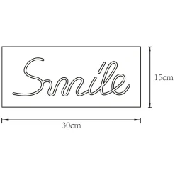 Zumaline Lampa dekoracyjna LED SMILE