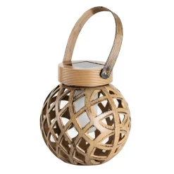 inny Lampa dekoracyjna outdoor koszyk brązowa 12,5 cm