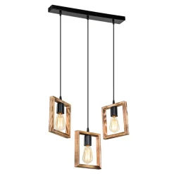 Lampy Wiszące| Lampa drewniana wisząca listwa ATRIA 3