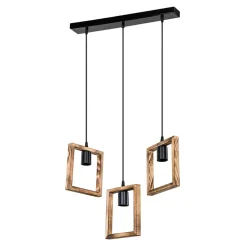 Lampy Wiszące| Lampa drewniana wisząca listwa ATRIA 3