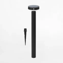 Zumaline Lampa ogrodowa solarna czarna CARLI