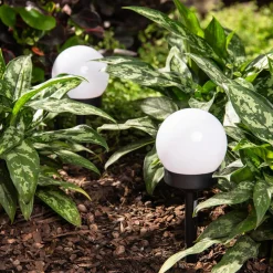 Lampy Ogrodowe|Lampy Ogrodowe|inny Lampa outdoorowa solarna czarna 10 cm