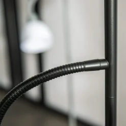 Lampy Podłogowe| Lampa podłogowa czarna PESO