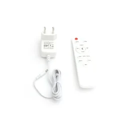 Lampy Podłogowe|PLATINET S.A. Lampa podłogowa LED biała ze sterowaniem manualnym i na pilota