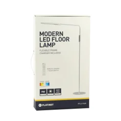 Lampy Podłogowe|PLATINET S.A. Lampa podłogowa LED biała ze sterowaniem manualnym i na pilota