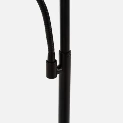 Zumaline Lampa podłogowa LED czarna MANDI