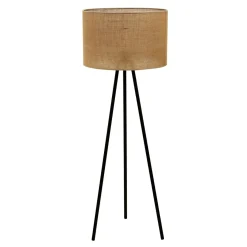 Lampy Podłogowe|TK Tomasz Krywult Lampa podłogowa na czarnym trójnogu JUTA