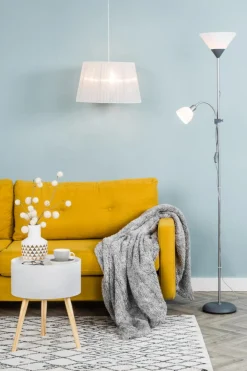 Zumaline Lampa podłogowa nowoczesna podwójna TWINS