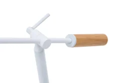 Lampy Podłogowe|Zumaline Lampa podłogowa skandynawska biała JOSE