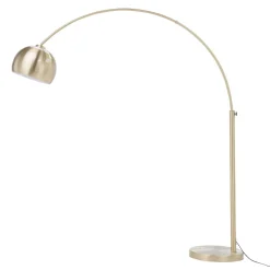 Zumaline Lampa podłogowa łukowa do salonu złota SOHO