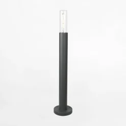 Zumaline Lampa stojąca outdoorowa IP54 czarna WALLY