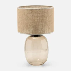 Lampy Stołowe|TK Tomasz Krywult Lampa stołowa abażur juta MELODY