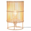 Lampy Stołowe|Zumaline Lampa stołowa bambusowa EDIN 15x25 cm