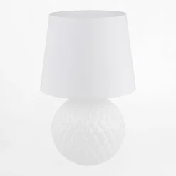TK Tomasz Krywult Lampa stołowa biała SANTANA