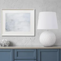 TK Tomasz Krywult Lampa stołowa biała SANTANA