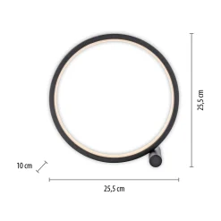 Lampy Stołowe|Paul Neuhaus Lampa stołowa LED czarna MINI RITUS