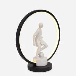 Zumaline Lampa stołowa LED dekoracyjna PIŁKARZ