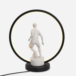 Zumaline Lampa stołowa LED dekoracyjna PIŁKARZ