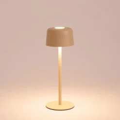 Lampy Ogrodowe|Lampy Ogrodowe|inny Lampa stołowa LED IP44 kremowa POCO