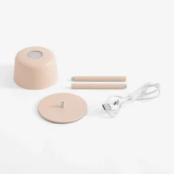 Lampy Ogrodowe|Lampy Ogrodowe|inny Lampa stołowa LED IP44 kremowa POCO