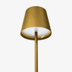 PLATINET S.A. Lampa stołowa LED IP44 złota PTL44GL