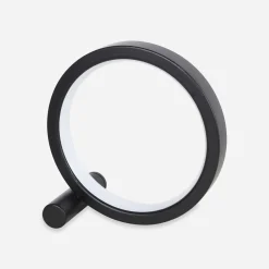 Lampy Stołowe|Zumaline Lampa stołowa LED okrągła czarna