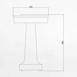 Lampy Stołowe|inny Lampa stołowa LED złota SONET