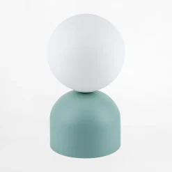 TK Tomasz Krywult Lampa stołowa miętowa podstawa MIKI