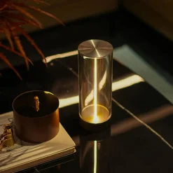 Lampy Ogrodowe|Lampy Ogrodowe|Zumaline Lampa stołowa outdorowa z filamentem ESTERNO 24 cm