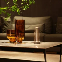 Lampy Ogrodowe|Lampy Ogrodowe|Zumaline Lampa stołowa outdorowa z filamentem ESTERNO 24 cm