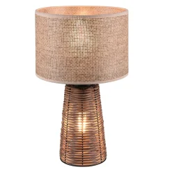 Lampy Stołowe| Lampa stołowa rattan STRAW