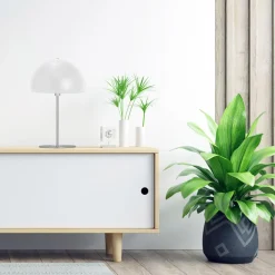 Lampy Stołowe|PLATINET S.A. Lampa stołowa z białym kloszem