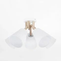 TK Tomasz Krywult Lampa sufitowa biała VAIO 5