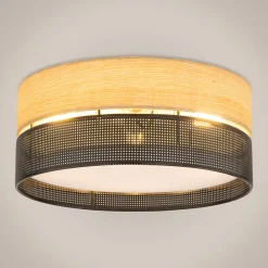 Wszystkie Lampy Sufitowe|TK Tomasz Krywult Lampa sufitowa boho z abażurem NICOL