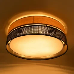 Wszystkie Lampy Sufitowe|TK Tomasz Krywult Lampa sufitowa boho z abażurem NICOL